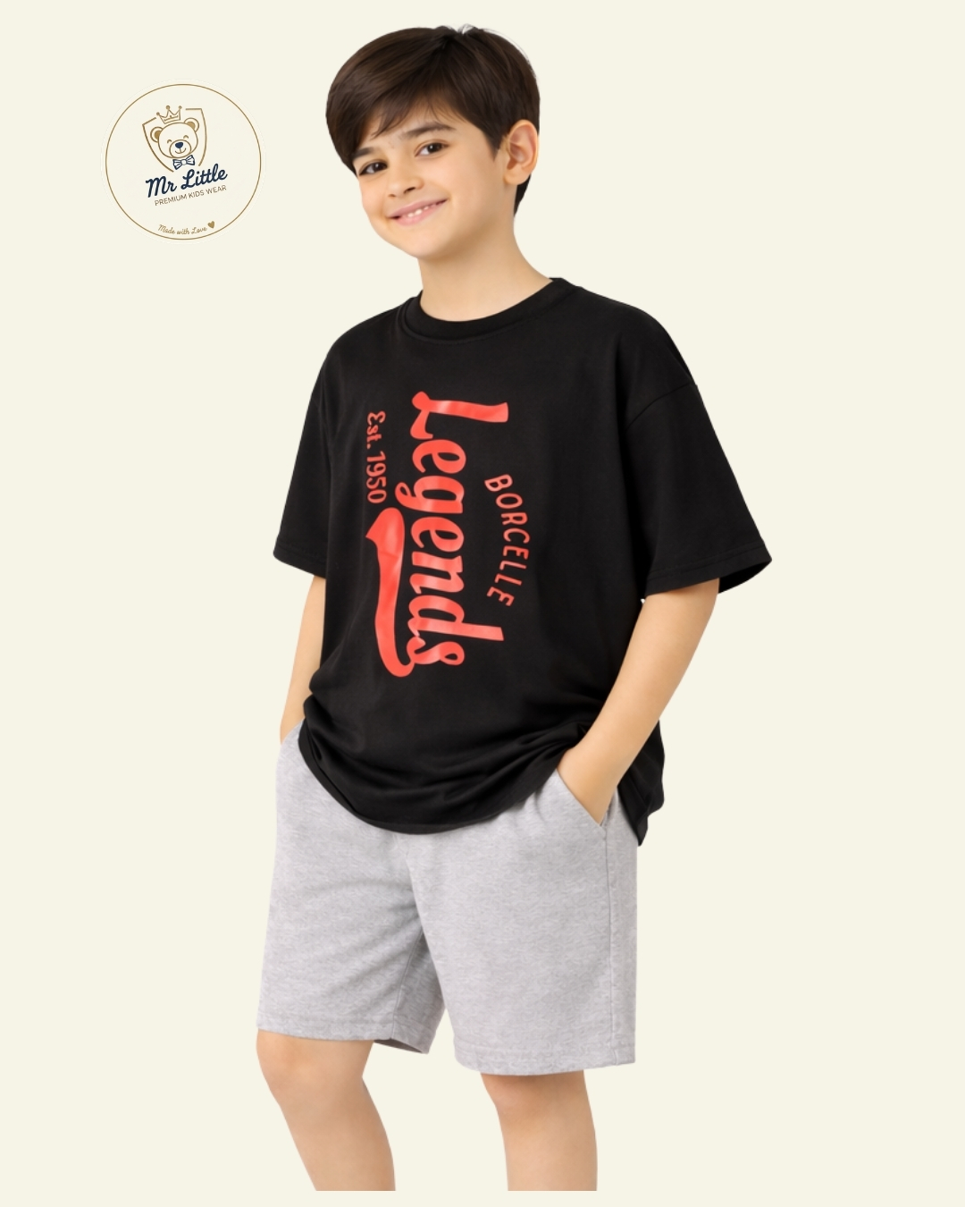 Legends Graphic T-Shirt – Black - View 2