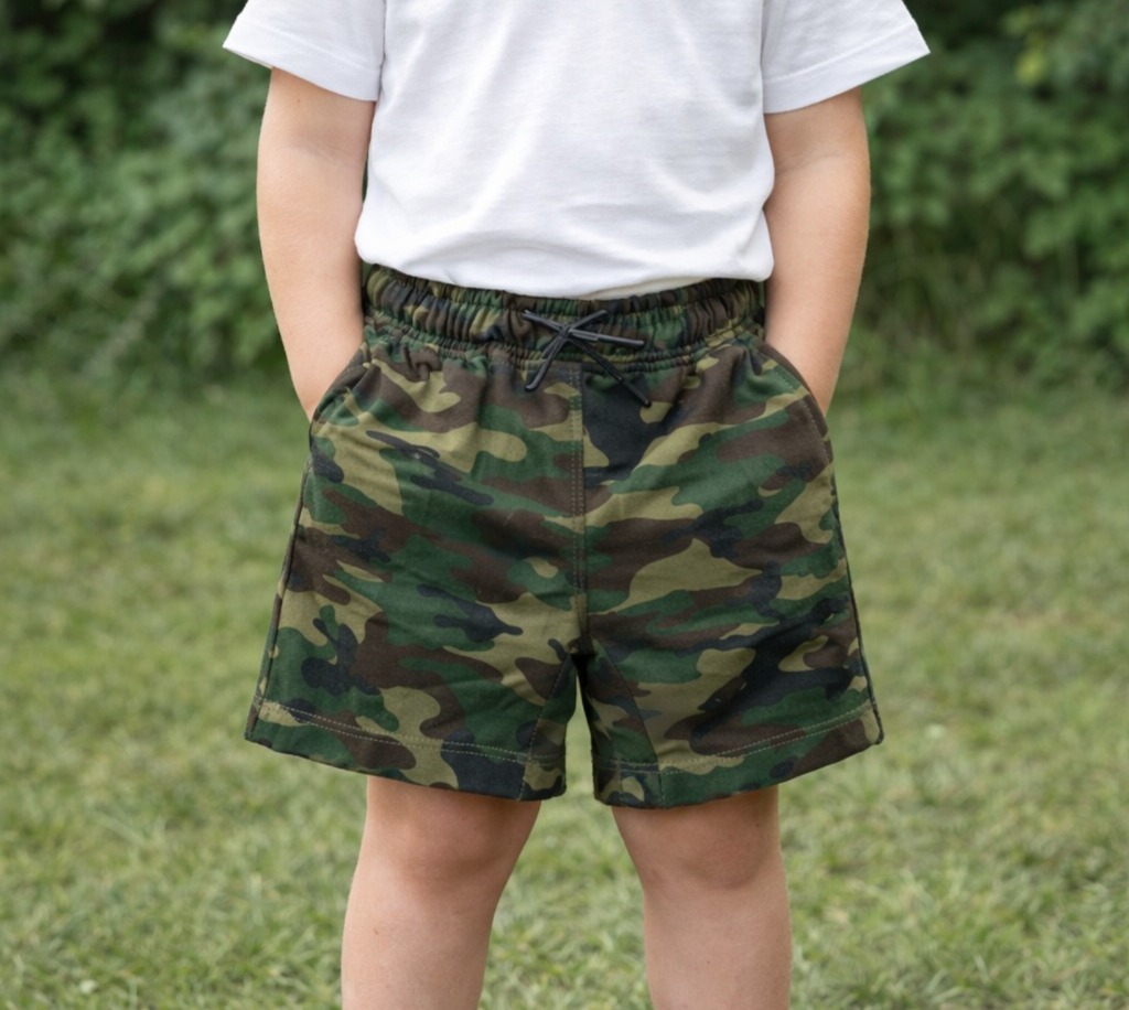 Camo Comfort Shorts - View 1