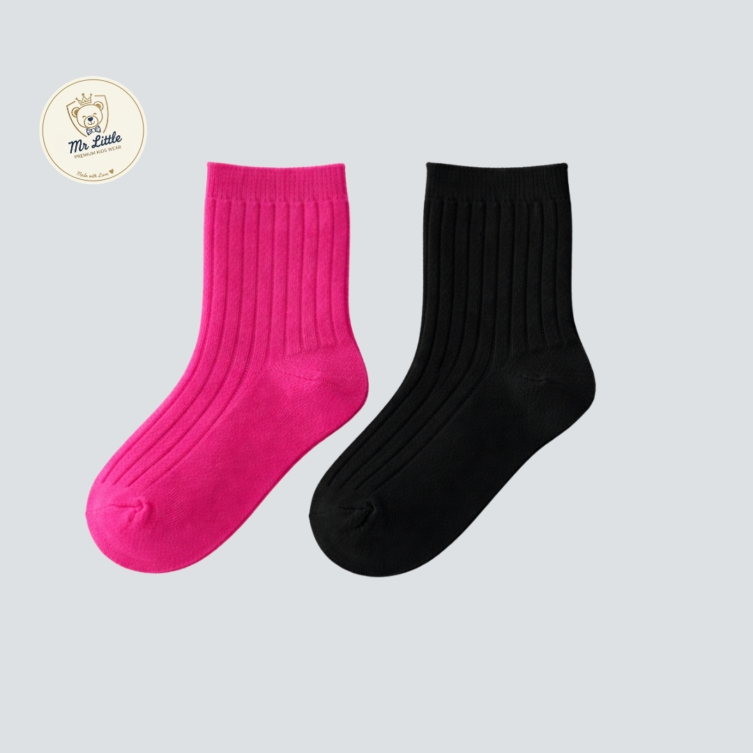 Kids Ribbed Socks - View 3